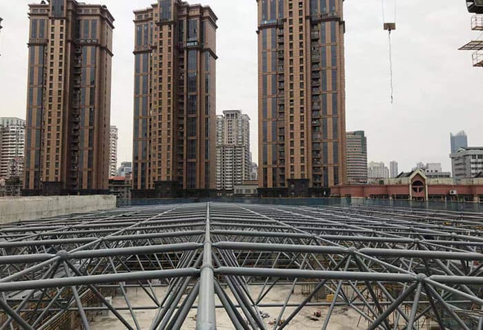 河南螺栓球网架结构